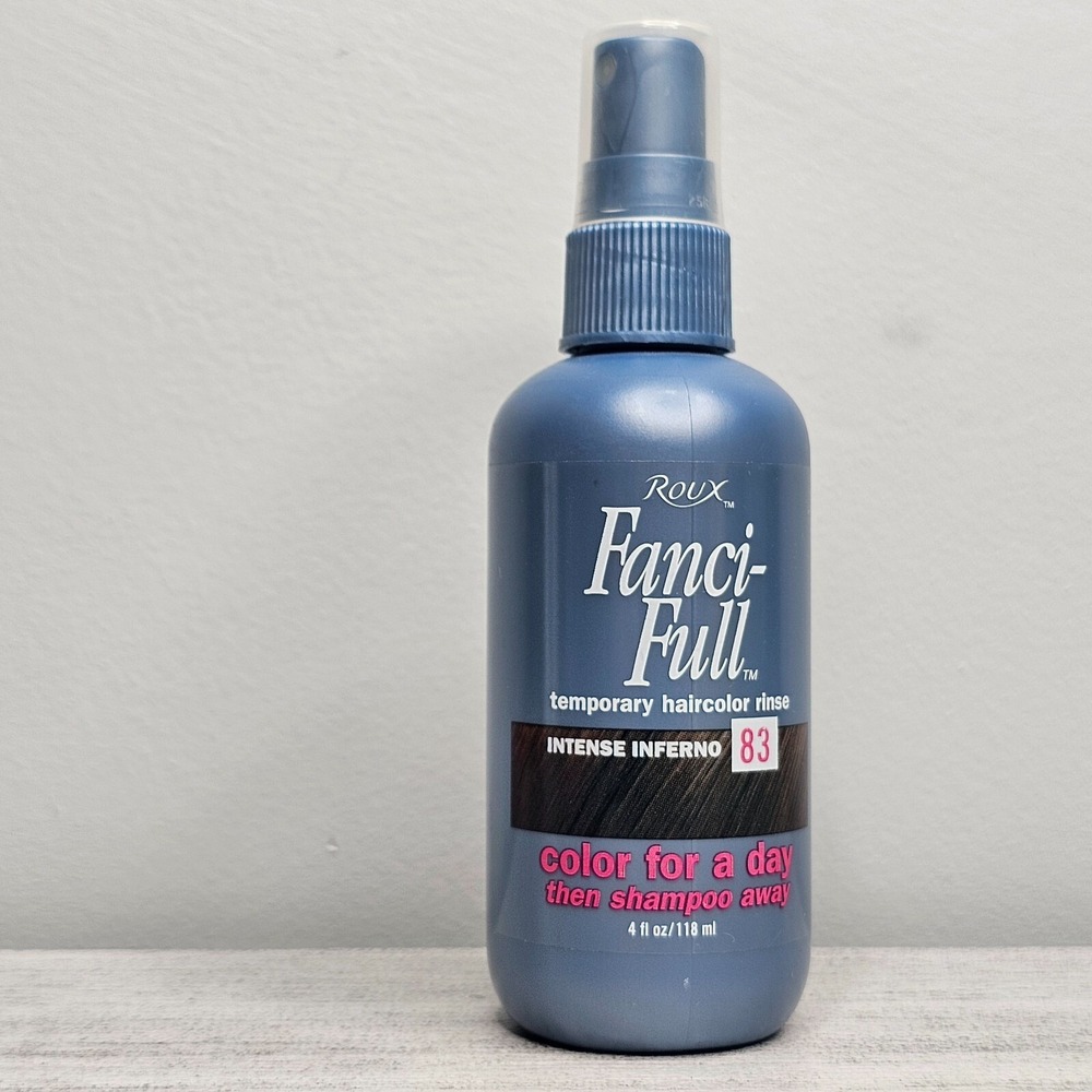 ROUX Fanci-Full Temporary Haircolor Rinse Color for a Day 83 INTENSE INFERNO 4oz
